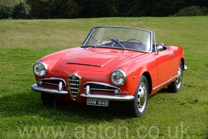 1963 Alfa Giulia Spider to full factory Veloce Spec 