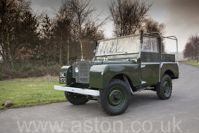 1949 Land Rover "Lights behind the grille" Series 1