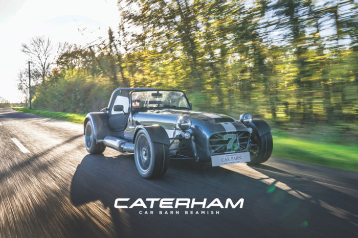 Caterham arrive at Car Barn Beamish