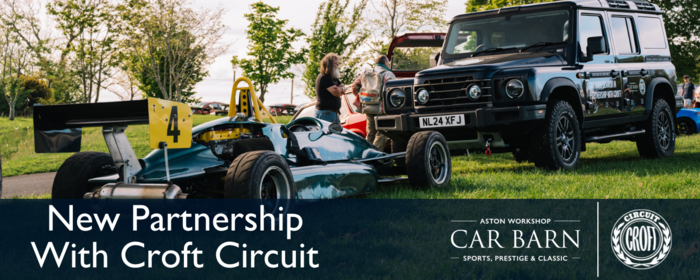Car Barn Beamish and Croft Circuit announce an exciting new partnership.