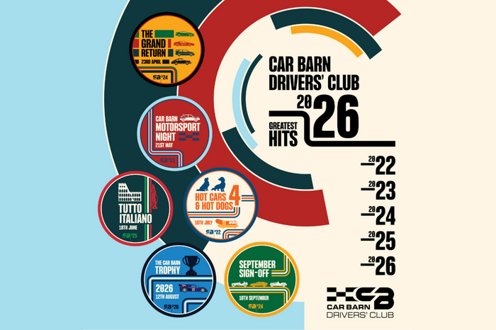 Introducing Car Barn Drivers' Club 2026: our Greatest Hits!