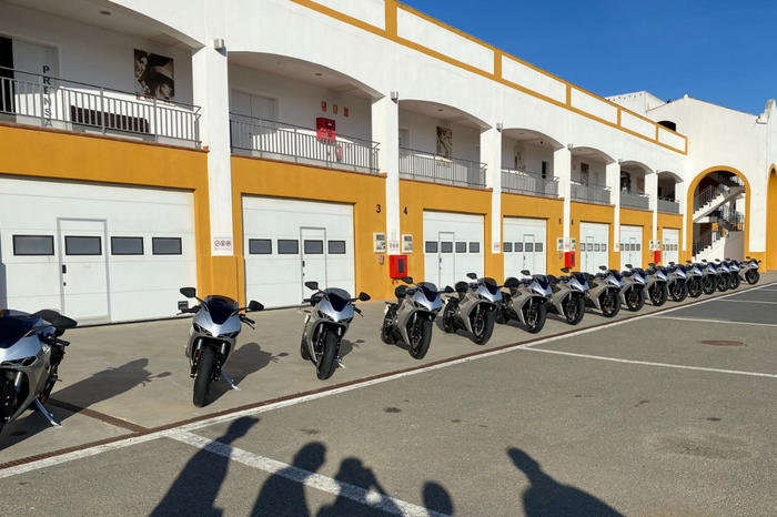 Car Barn Beamish go to Seville with Norton Motorcycles